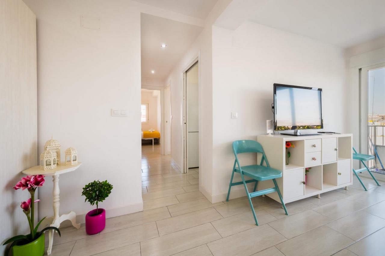 Appartamento Wide And Colourful- 3Bd 1Bth- Triana Siviglia Esterno foto
